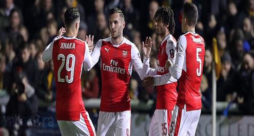 كوتشيليني يغيب عن أرسنال أمام تشيلسي في نهائي كأس الاتحاد